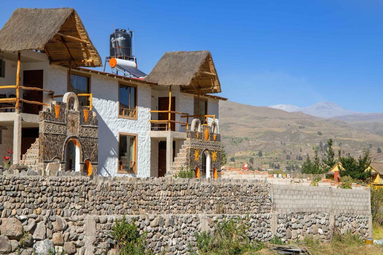 Le Foyer Colca Hotel Yanque Kültér fotó